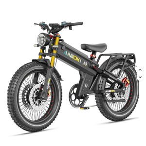 Oferta de Calidad: Bicicleta Eléctrica ANIIOKI A9 Pro Max, 60V 70Ah/80Ah, Litio, Doble Motor, Velocidad 42-47 mph, Alcance 245 Millas - Product Image 5