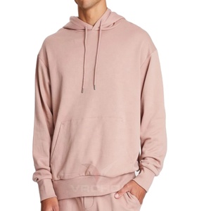 Sudadera con Capucha Personalizada al por Mayor para Hombre, Invierno, 100% Algodón, Felpa, Bordada, Diseño Sólido, con Logotipo Impreso, Tallas Grandes Disponibles 2026 - Product Image 1