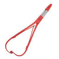 Premium Edelstahl-Handschuhzange, individuelle Farbe, Klemm-Fliegenbindezange, Pinzette
