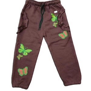 <b>High</b> <b>Waist</b> Wide Leg Girl's Silk Pants Spring Straight Pleated Girl's <b>Trouser</b> Streetwear Style <b>Elastic</b> Logo Office - Product Image 5