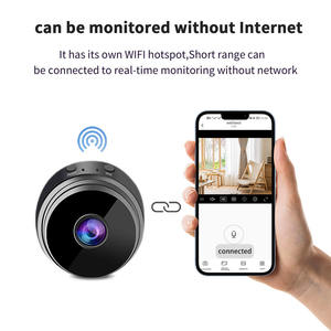Caméra intelligente WiFi 2MP grand angle avec vision nocturne, détection de mouvement et stockage dans le cloud pour la surveillance des bébés - Product Image 5