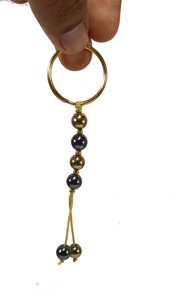 LLavero de cristal de alta calidad, pirita de piedra con hematita, llavero curativo de piedra natural china, regalo para mujer, llave al por mayor - Product Image 5