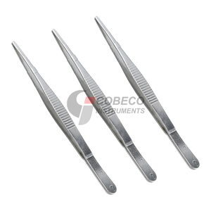 คีมตัดแผล คีมจับแผล สแตนเลส ปลายเรียบ ไม่ทำร้ายเนื้อเยื่อ เครื่องมือดูแลแผล สำหรับเปลี่ยนผ้าพันแผล - Product Image 4