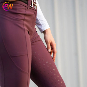 EW abbigliamento occidentale Equestriana pantaloni da equitazione pantaloni da equitazione ippica forniture calzoni riciclate - Product Image 4