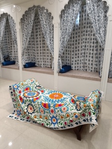 ปลอกหมอนอิงผ้าพิมพ์ลายเป็ดสีสันสดใสแบบดั้งเดิมผ้าปักลายดอกไม้ผ้าอาริทำงานแบบ100% - Product Image 5