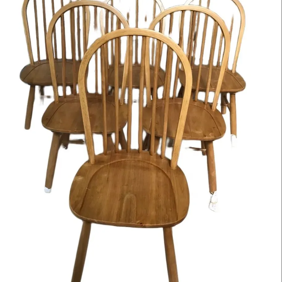 Новый дизайн 2022, оптовая продажа, современная мебель для дома в скандинавском стиле, стулья со спинкой и штативом I-образной формы, обеденный стул из массива дерева
