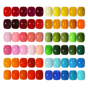 自有品牌1KG瓶UV凝胶指甲油新红蓝颜色浸泡凝胶上光剂 - Product Image 6