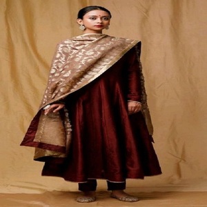 Indian floral Wedding <b>Dress</b> Collection for Women With Heavy Embroidered Work 3D flower work Partywear Heavy Net Salwar Kameez - Product Image 2
