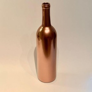 Elegante botella de agua de metal de cobre con detalles artesanales Axioma Acentos para el hogar Propiedades ayurvédicas para el bienestar diario - Product Image 2