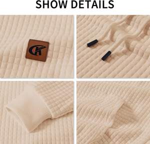 2025 hommes décontracté mode Joker Sublimation pull à capuche meilleure qualité drôle surdimensionné respirant conception solide motif OEM - Product Image 4