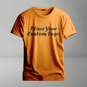 Camiseta de manga corta de color sólido para hombre, camiseta de entrenamiento de gimnasio informal transpirable con cuello redondo, disponible en varios colores - Product Image 4