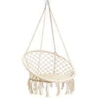 Chaise suspendue de Patio en macramé, balançoire de jardin, chaise de Patio d'extérieur, 100% coton, conception OEM, Logo personnalisé, emballage de courrier, Vietnam, fait à la main