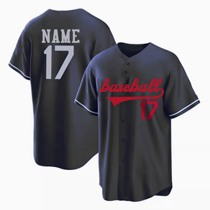 Camiseta de Béisbol Juvenil Personalizada, Uniforme de Equipo Sublimado en Blanco, Ropa Deportiva de Manga Corta - Product Image 5