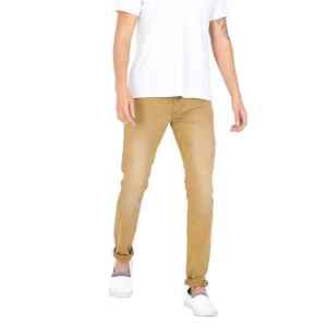 Pantalon en denim en coton biologique pur, tissu durable, respectueux de la peau, teinture non toxique, toucher doux, choix éco-responsable - Product Image 2