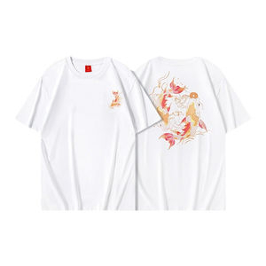 เสื้อยืดปักลายสำหรับผู้ชายเสื้อยืดผ้าฝ้ายแห้งเร็วสำหรับนักธุรกิจ100% - Product Image 6