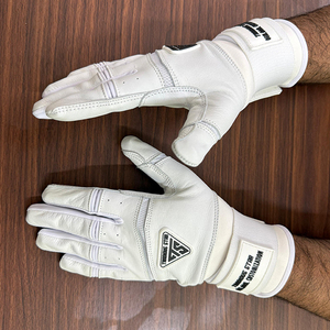Baseball Batting Gloves Custom Logo Design Baseball Gloves Men's Baseball Leather Gloves With Custom Logo And Size - Product Image 6