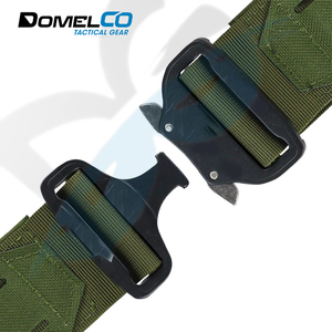 เข็มขัดยุทธวิธีแข็งแรงพร้อมช่อง Molle แผ่นกันลื่นด้านในที่ถอดออกได้ปรับได้พอดีกับการฝึกกลางแจ้งเข็มขัดเกียร์อเนกประสงค์ - Product Image 6