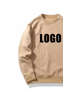 Sweat-shirt à col rond de haute qualité, 100% coton, uni, hiver, écologique, 380g, tissé, imprimé, coupe classique, fabriqué par un fabricant OEM - Product Image 5