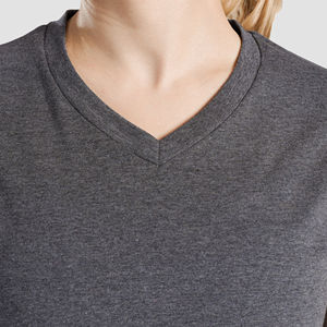 T-shirts pour femmes de haute qualité 100% avec impression personnalisée, respirants, à séchage rapide, durables, surdimensionnés, service OEM - Product Image 3