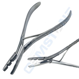 Pince à sertir professionnelle en acier inoxydable de 7 pouces pour extensions de cheveux, micro-perles, pince courbée à 2 trous, nano-anneaux - GEMSTONE ENTERPRISES - Product Image 4