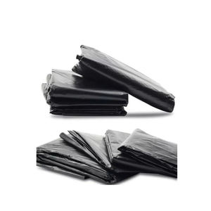Grands sacs noirs en PEHD de super qualité derniers sacs à ordures en plastique personnalisés à prix compétitif poignée d'étanchéité de valve - Product Image 3