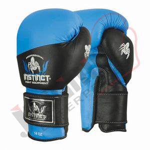 นวมต่อยมวยหนังวัวแท้สำหรับผู้เริ่มฝึกเล่นในคลับ - Product Image 1