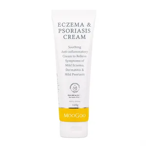 Wholesale High Quality Moogoo Eczema & Psoriasis Cream Original 120g with A Lightweight Balm Easily Sinks Into Skin
