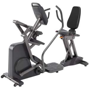 Elliptique assis-relevé de fitness français avec console LED pour entraînements cardiovasculaires à domicile - Product Image 2