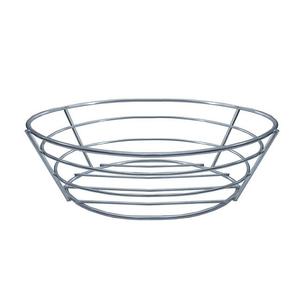 ตะกร้าผลไม้ลวดเหล็กชุบนิกเกิลตกแต่งพร้อมที่แขวนตะกร้าผลไม้สำหรับเครื่องใช้บนโต๊ะอาหาร - Product Image 3