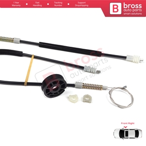 Kit de Reparación de Elevalunas BWR1050, Lado Derecho, para C70 873 1998-2005 Cabrio Convertible CC - Product Image 6