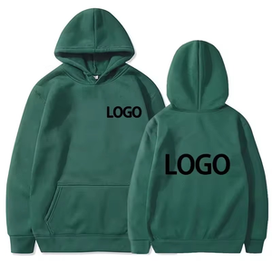 Sweat-shirt à capuche décontracté pour hommes et femmes, pull de couleur unie, personnalité de la rue, cadeaux personnalisés, bricolage personnalisé LOGO de votre marque - Product Image 1