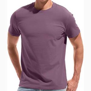 Camisetas con Hombros Caídos para Hombre, 100% Algodón Poliéster, OEM, Hechas a Medida, Diseño Sólido de Moda, Color Personalizado - Product Image 3