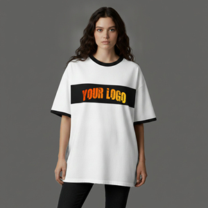 เสื้อยืดคอกลมแขนสั้นผ้าฝ้าย 100% คุณภาพสูง OEM/ODM สำหรับฤดูร้อน สวมใส่สบาย ระบายอากาศได้ดี เป็นมิตรกับสิ่งแวดล้อม ทรงปกติ สำหรับผู้หญิง - Product Image 1