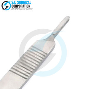 Mango de bisturí reutilizable de borde rojo de la mejor calidad, diseño personalizado, venta en línea, mango de bisturí, herramientas médicas, mango de bisturí - Product Image 5