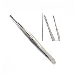 Acier inoxydable allemand de qualité médicale 6 pièces DeBakey pince à tissu atraumatique 6 ''droite 2.5mm de large conseils procédures vasculaires - Product Image 6