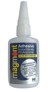 Adesivo Istantaneo Professionale Ciano Magmont, Alta Viscosità, 50g - Product Image 1