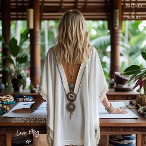 ต่างหูลูกปัดแก้วทันสมัยดีไซน์เทอร์ควอยซ์ขอบเรียงเป็นเอกลักษณ์ของขวัญจากงานหัตถกรรม - Product Image 3