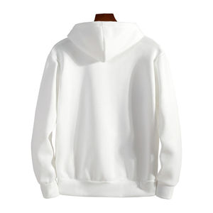 Street Style Cotton Blended Hoodie Simple Clean Design Soft Cotton Hoodie For <b>Men</b> With <b>Long</b> Sleeves Wear Comfort <b>men's</b> hoodies - Product Image 5