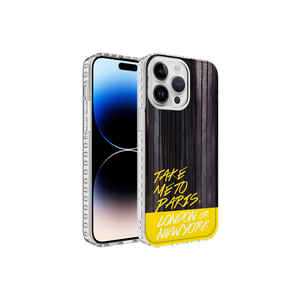 Coque isolante anti-traces de doigts de qualité supérieure pour iPhone 14 Pro - Housse en silicone colorée à motifs, ajustement fin - Product Image 1