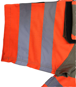 Short haute visibilité léger pour hommes, meilleure vente, nouveauté vêtements de sécurité réfléchissants OEM vente en gros tissu doux dernière conception - Product Image 5