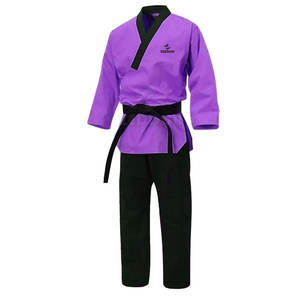 Uniforme de Judo de algodón de alta calidad con mangas completas Color personalizado Último diseño para artes marciales de Karate Ligero - Product Image 1