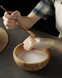 ชามไม้ขัดเงาคุณภาพดี น้ำหนักเบา สำหรับโต๊ะอาหารในครัวและงานอีเว้นท์ - Product Image 3