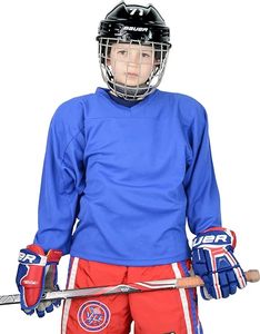Romeo Industry 100% Polyester Maillot de hockey pour jeunes Respirant Maillot de pratique à motif solide pour adolescents Vêtements de baseball et de softball - Product Image 4