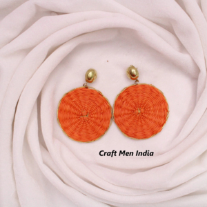 Boucles d'oreilles clous tendance 2025 en alliage de cuivre pour femme, motif géométrique, perles bohèmes, cadeau de plage - Product Image 2