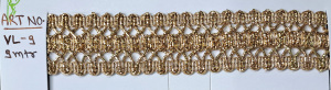 Lentejuelas Doradas y Plateadas de Alta Calidad, Adorno de Encaje Tejido a Crochet para Ropa, Zapatos y Bolsos, Decoración Ecológica para Novias - Product Image 4