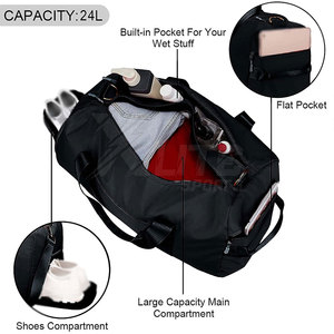 Bolsa de Viaje de Material Impermeable de Primera Calidad con Diseño de Cierre Suave para Hombres y Mujeres, para Uso en Aventuras y Viajes - Product Image 3