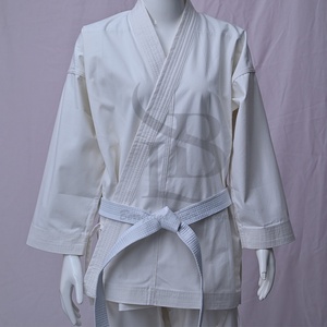 Alta calidad ligero Unisex puro algodón Jiu Jitsu Kimono Karate Taekwondo uniformes de entrenamiento de alta calidad ropa de artes marciales - Product Image 3