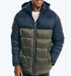 Chaqueta Acolchada Ligera de Algodón Grueso para Hombre 2026, con Capucha, Impresión de Logotipo Personalizada, Primavera, Lujo, Tallas Grandes, Lisa - Product Image 5