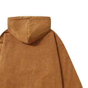 Sweat à capuche Y2K en coton mélangé doux pour femmes avec design en blocs de couleurs Style pull surdimensionné pour un look décontracté et confortable - Product Image 5