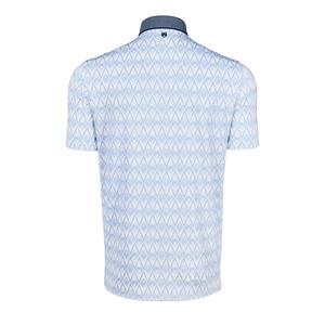 Personalizable de los hombres de manga corta de Golf para Polos Transpirable Poliéster Spandex Jersey Plus Size Own Brand Design - Product Image 2